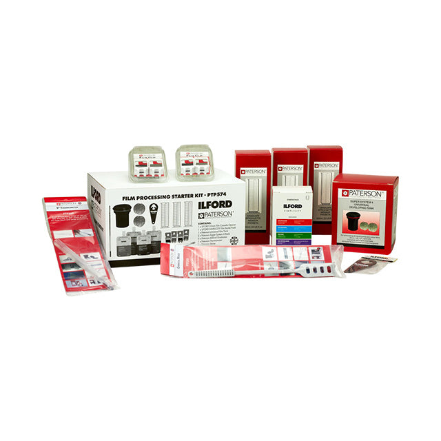 Ilford + Paterson Filmfremkalder Kit