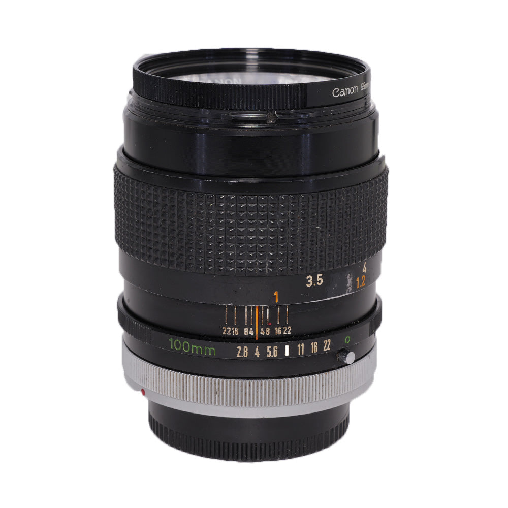 Brugt Canon FD 100mm F/2.8 SSC - Defekt