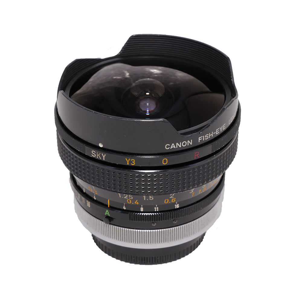 Brugt Canon Fish-Eye FD 15mm F/2.8 SSC