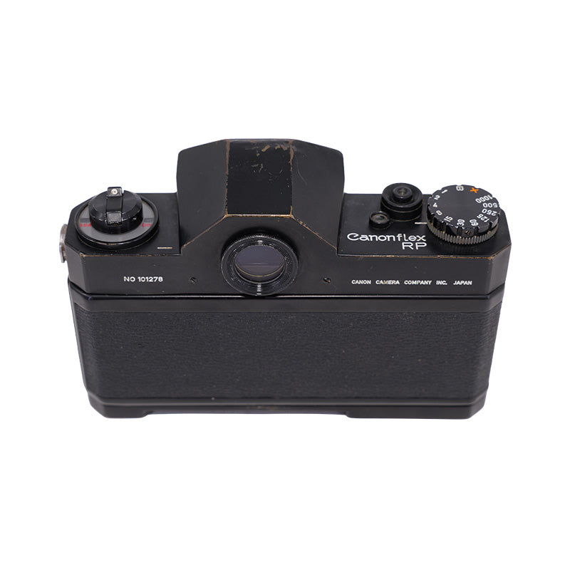Sort Canonflex RP set skråt forfra med slid på søgerhuset