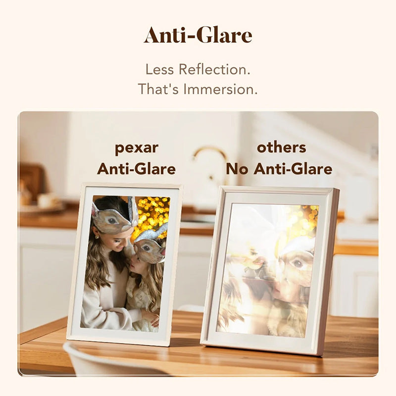 Lexar Pexar Digital Picture Frame 11" 2K WiFi 32GB Sand
