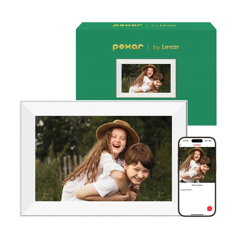 Lexar Pexar Terra Digital Picture Frame 10.1" 1280x800 WiFi 32GB Grå