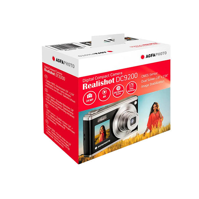 AGFAPHOTO Digitalkamera - DC9200 CMOS 10x 24MP Sort