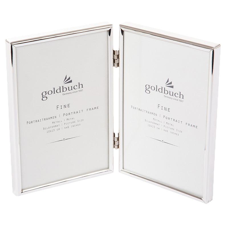 Goldbuch Fine Aluramme 2 x 10x15 cm Sølv
