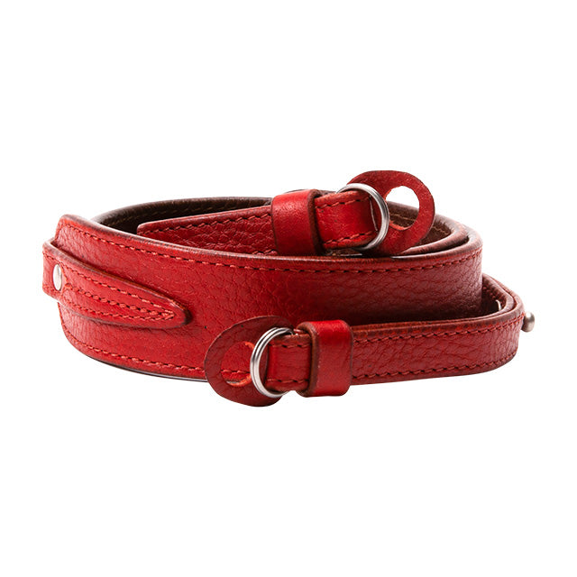ARTISAN & ARTIST ACAM-284 Italian Leather Strap Rød