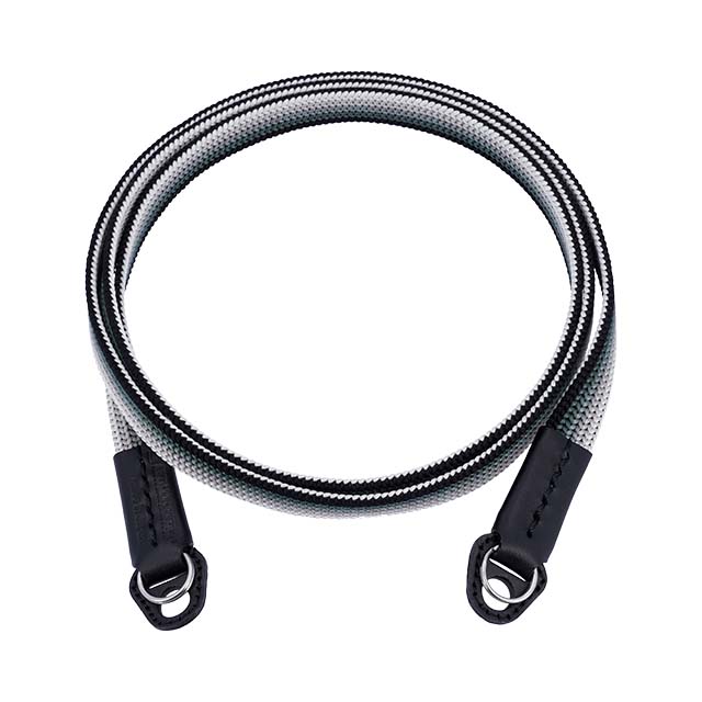 ARTISAN & ARTIST ACAM-322A Silk Camera Strap Sort / Sølv Lang Version