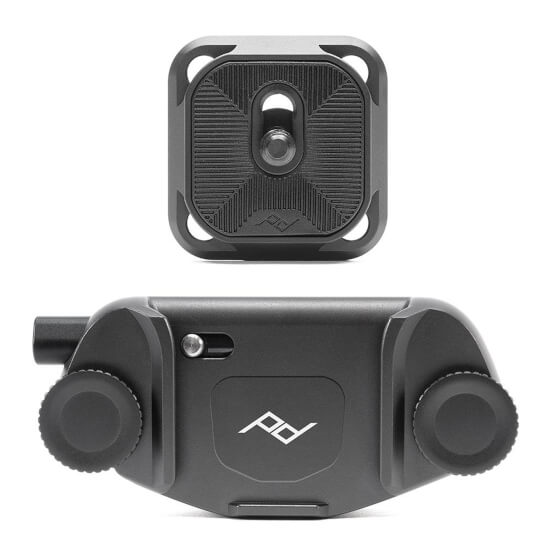 Peak Design Capture Kamera Plade Sort