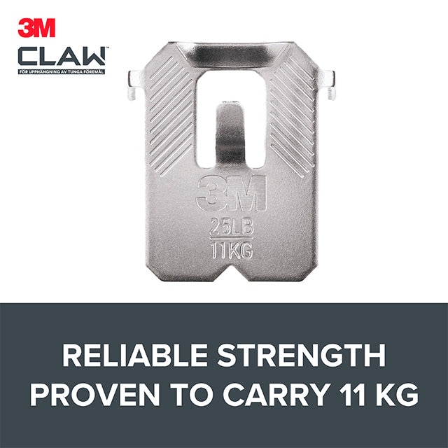 3M Claw Hook Billedophæng Gipsvæg <11kg