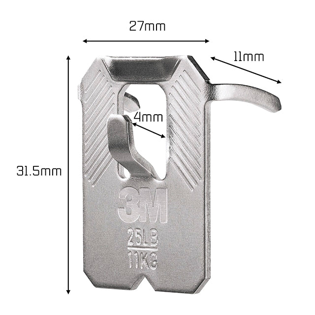 3M Claw Hook Billedophæng Gipsvæg <11kg