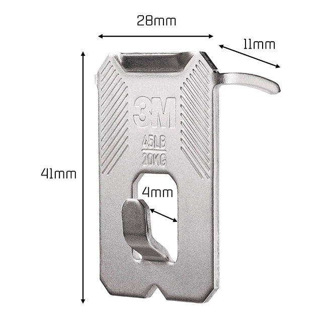 3M Claw Hook Billedophæng Gipsvæg <20 kg
