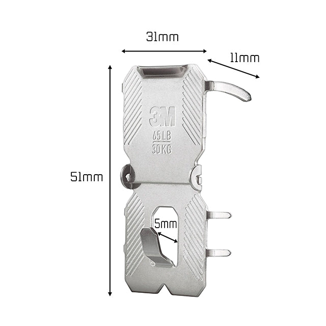 3M Claw Hook Billedophæng Gipsvæg <30 kg
