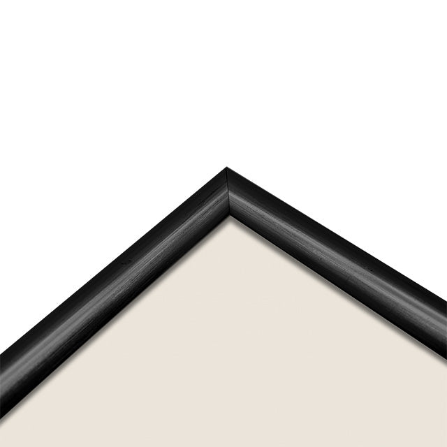 Focus Lily Sort Aluramme 30x45 cm