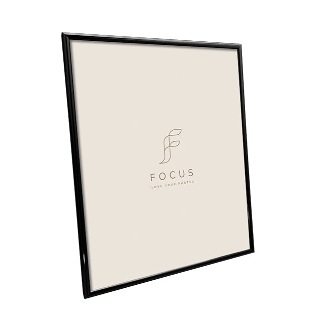 Focus Lily Sort Aluramme 15x20 cm