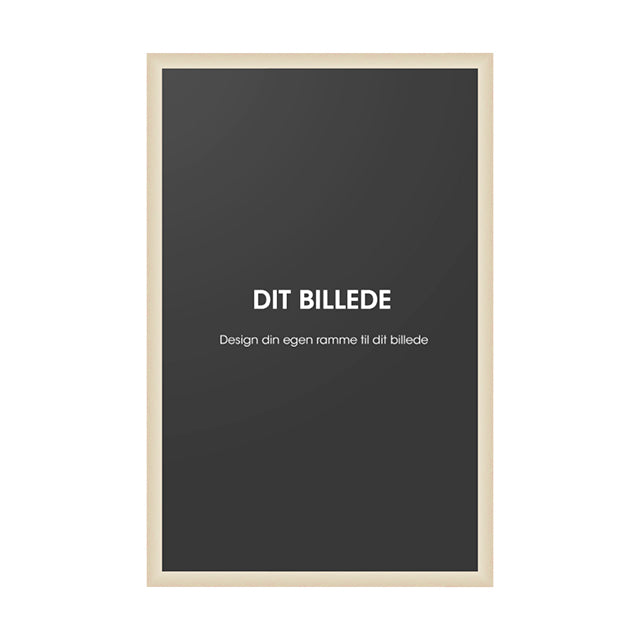 ADJ 2045 Træramme Sølv 20x25 cm Refleksfrit Glas
