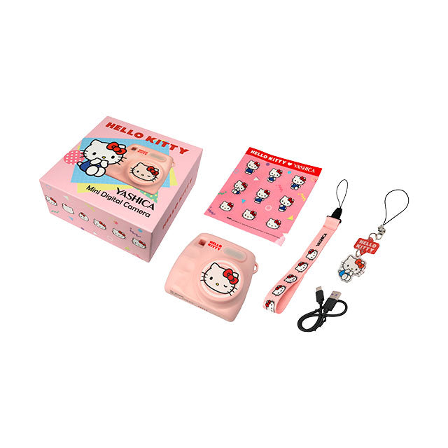 YASHICA x Hello Kitty Mini Digital Kamera Pink