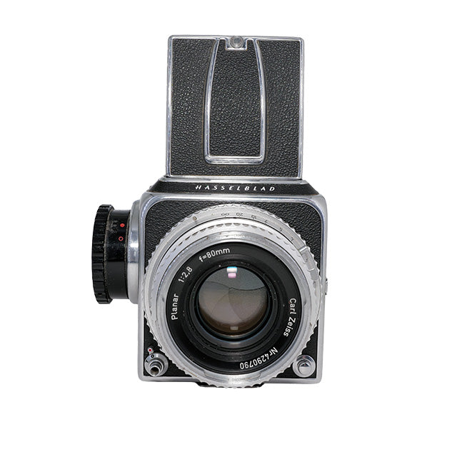 Brugt Hasselblad C500 Inkl. A12 filmmagasin + Carl Zeiss Planar 80mm F/2.8