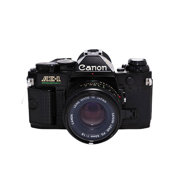 Canon AE-1 Program Sort + Canon FD 50mm F/1.8