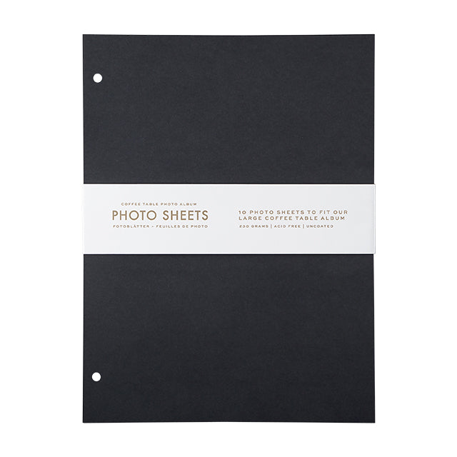 Printworks Coffee Table Refill Papir 10 pk. Large Sort