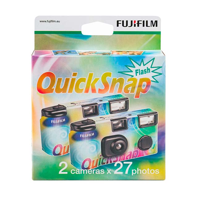 Fujifilm Quicksnap Engangskamera 27 billeder 2pk.