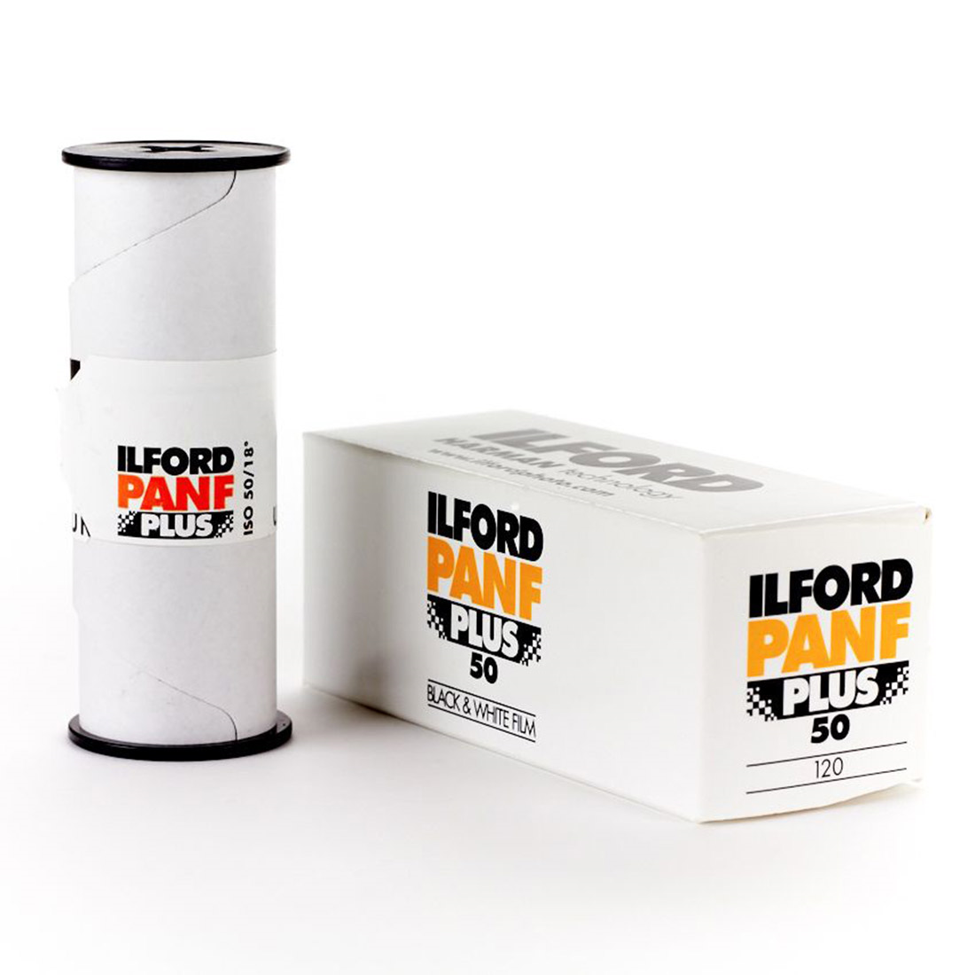 Ilford Pan F Plus 50 120 Film 1pk.