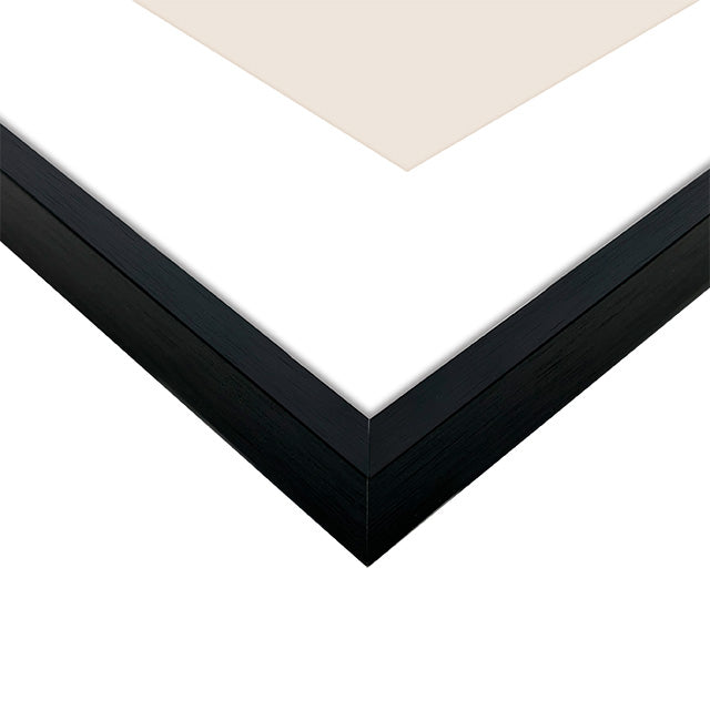 Focus Aster Sort Aluramme 24x30 / 18x24 cm