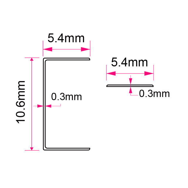 Focus Camellia Hvid Aluramme 13x18 cm