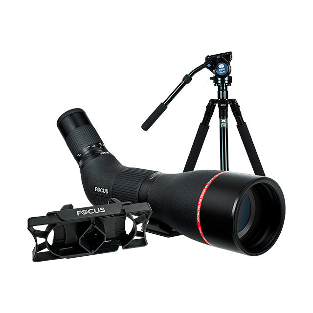 Focus Optimum 30-60x85 V2 APO VHG ED + Sirui R2004 + VH-10 + Focus Connect Digiscoping-adapter