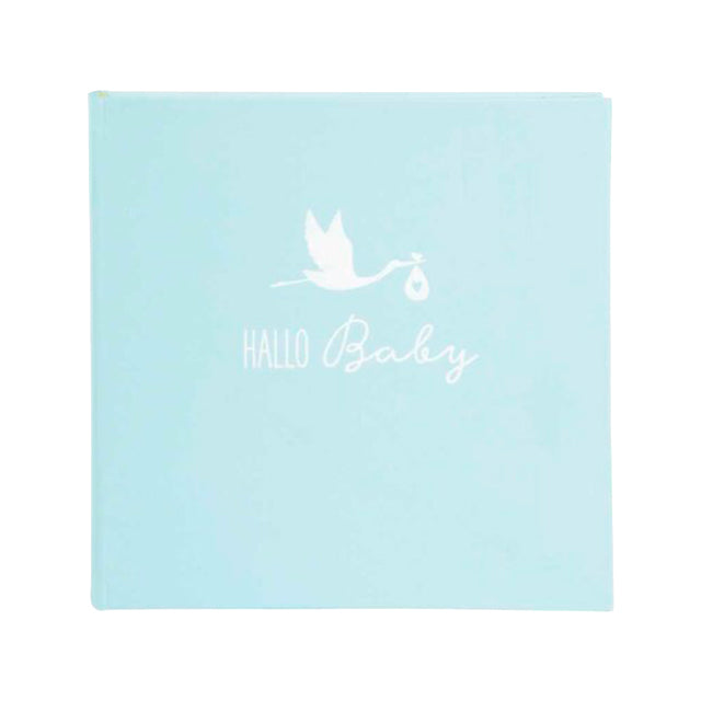 Goldbuch Baby Stork 25x25 cm Blå