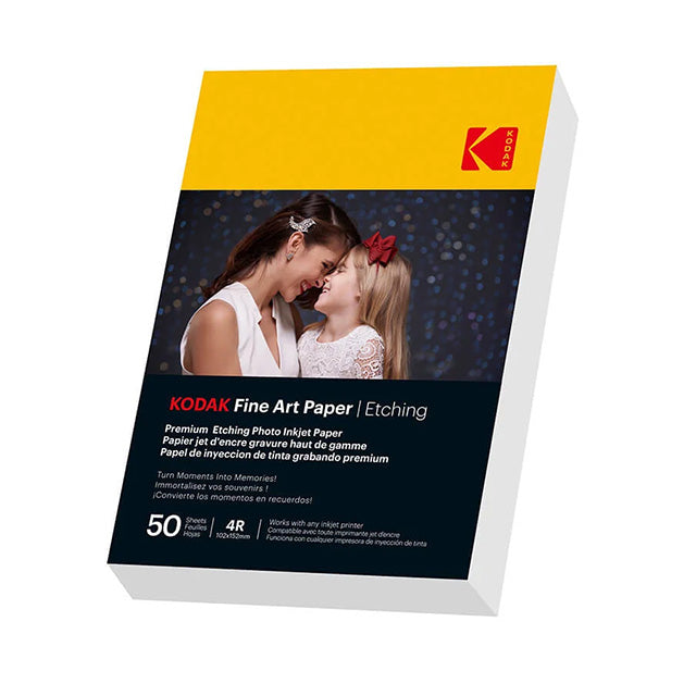 Kodak Fine Art Fotopapir 210/m² 50 Ark 10x15cm