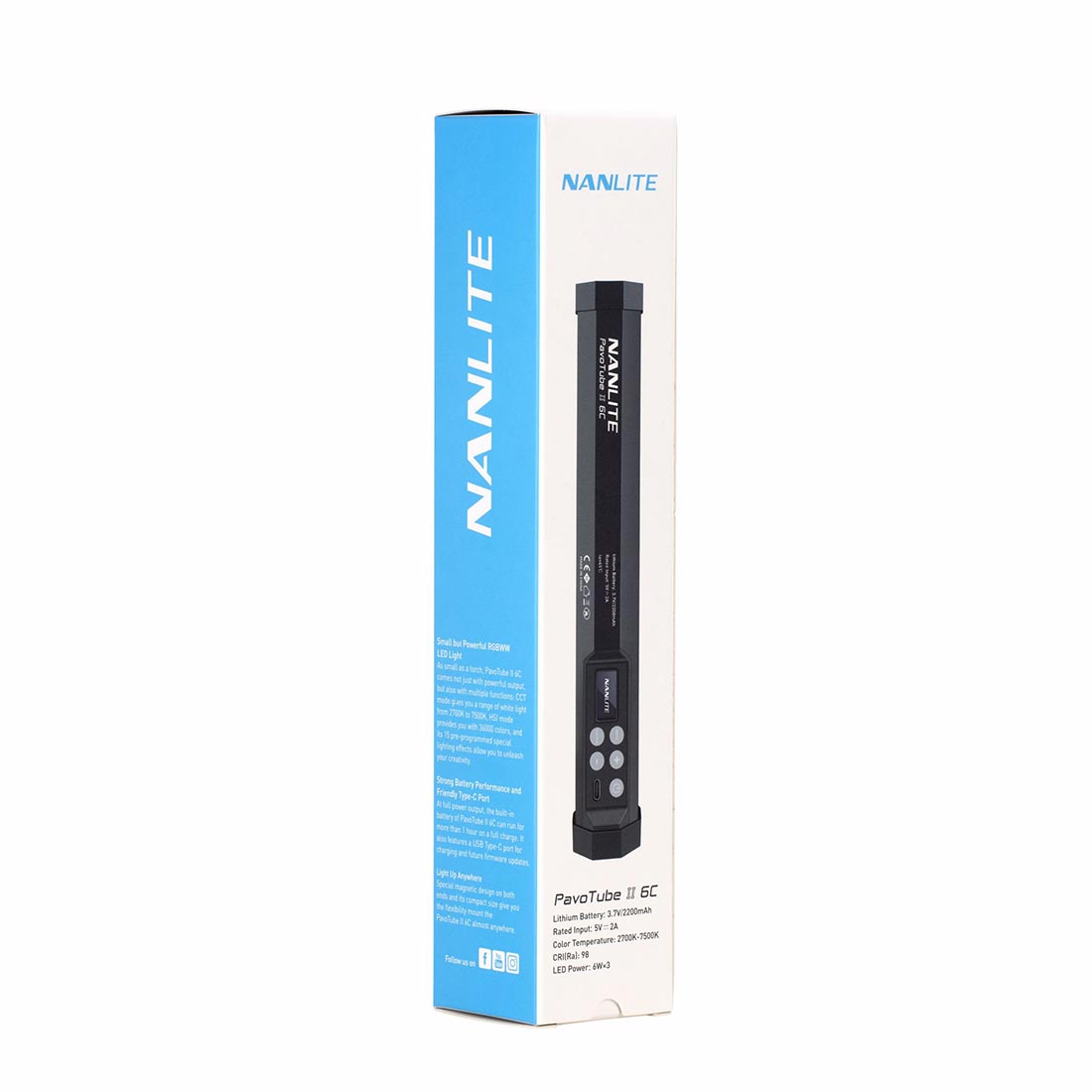 NanLite PavoTube II 6C 1-Kit