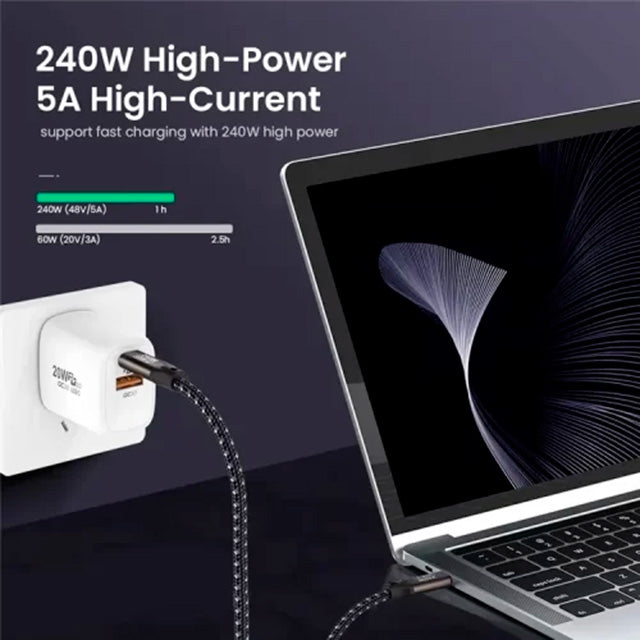 Swiss Go USB C-C kabel 240W 1m