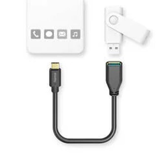 Hama OTG Kabel USB-C til USB-A
