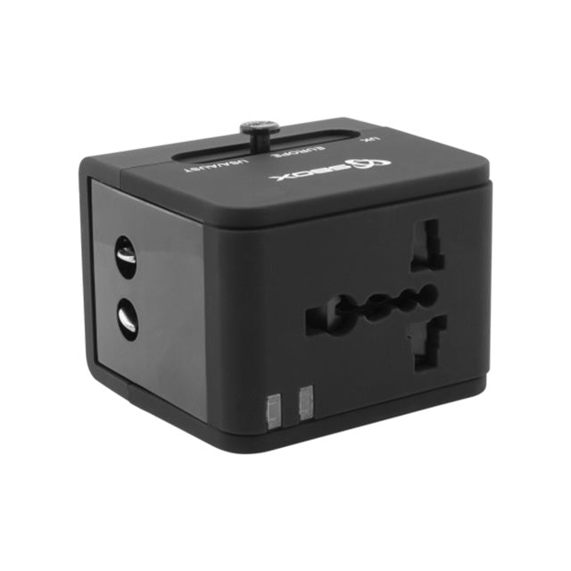 Sbox Universal Rejseadapter M/USB Udgang