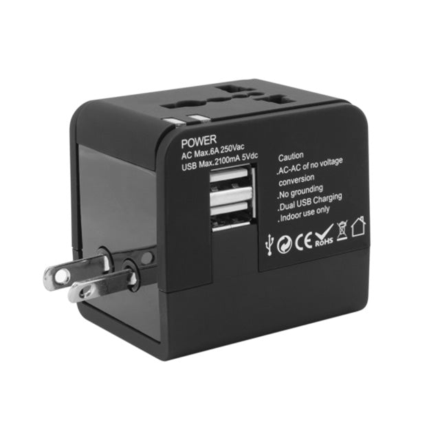 Sbox Universal Rejseadapter M/USB Udgang