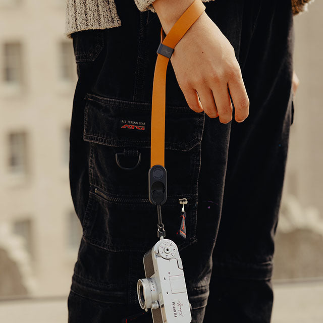 Peak Design Cuff Leather Håndledsrem Amber
