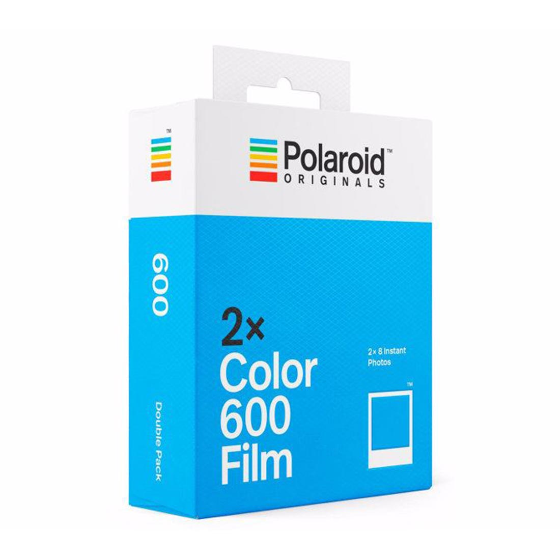 Polaroid 600 Farvefilm Hvid Ramme 2-pk
