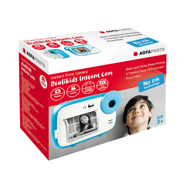 Agfa Realikids Instant Print Kamera Blå