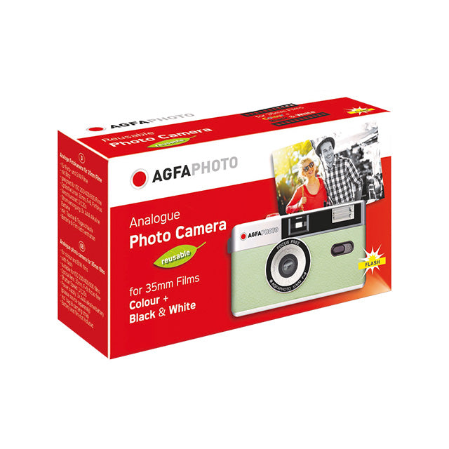 Agfa Reusable 35mm Analog Kamera Grøn