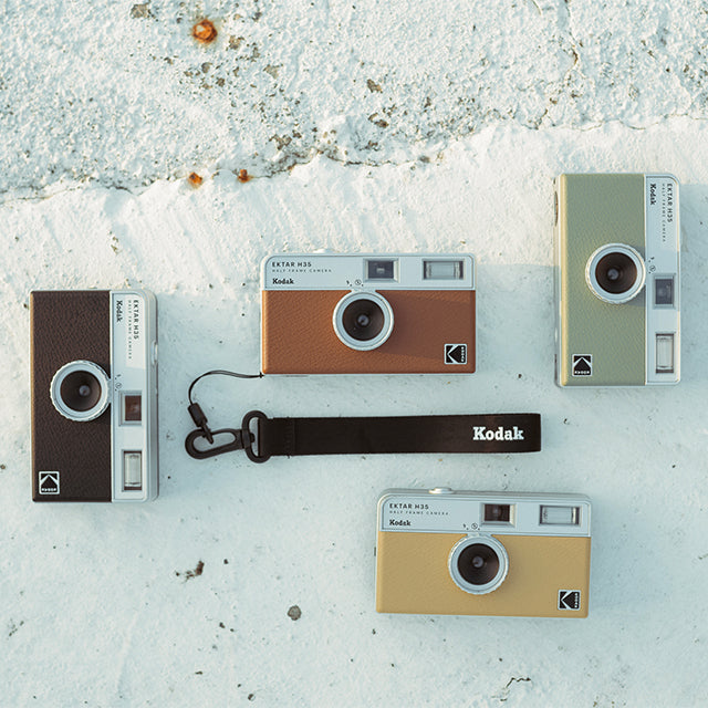 Kodak Ektar H35 Analog Kamera Brun