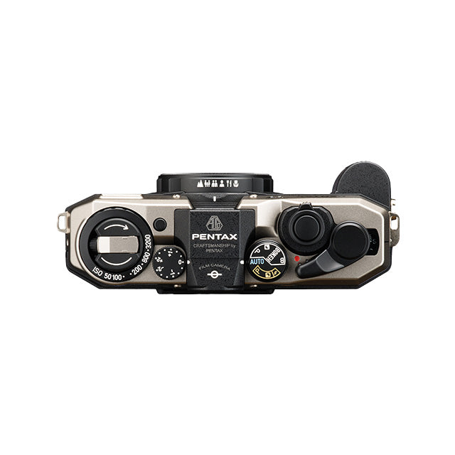 Pentax 17 Sølv Analog Kamera