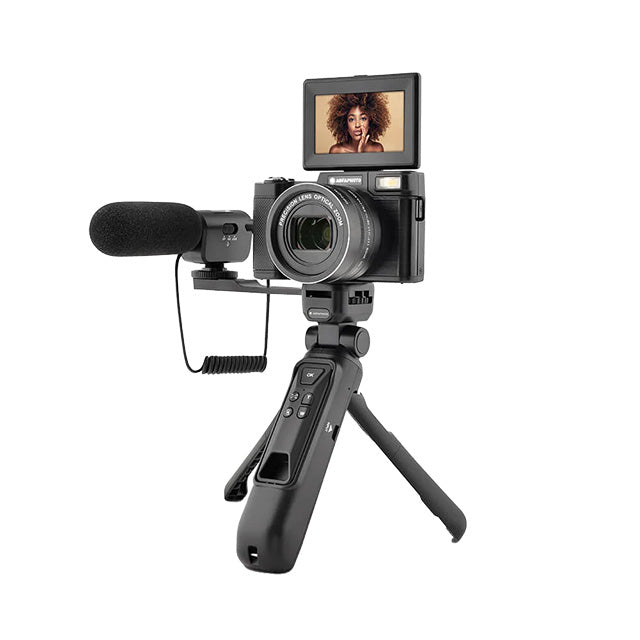 Agfa Realishot Vlogging Kamera 5x Optisk Zoom