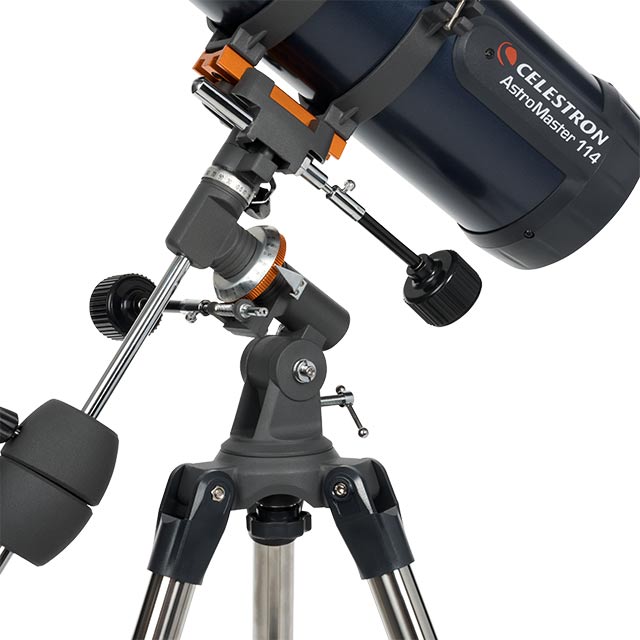 Celestron Astromaster 114 EQ-MD Inkl. Smartphone Adapter & Månefilter