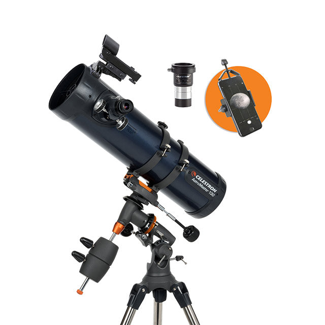Celestron Astromaster 130 EQ Inkl. Smartphone Adapter & T2-Barlow
