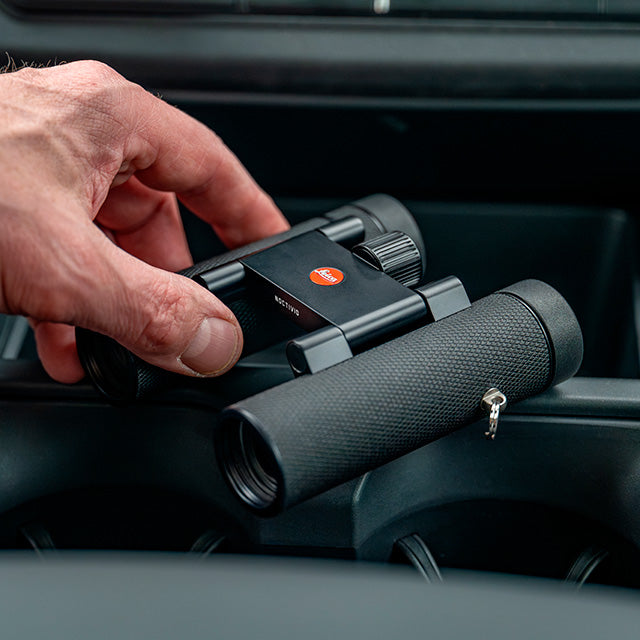 Leica Noctivid 8x25 Sort Læder