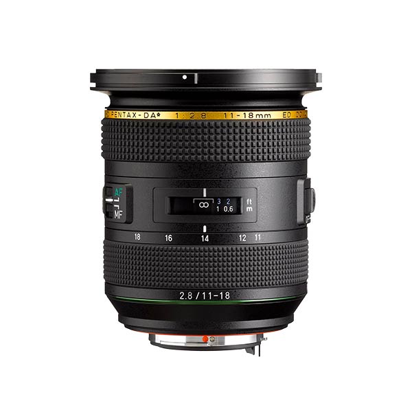 Pentax HD DA 11-18MM F/2.8 ED DC AW