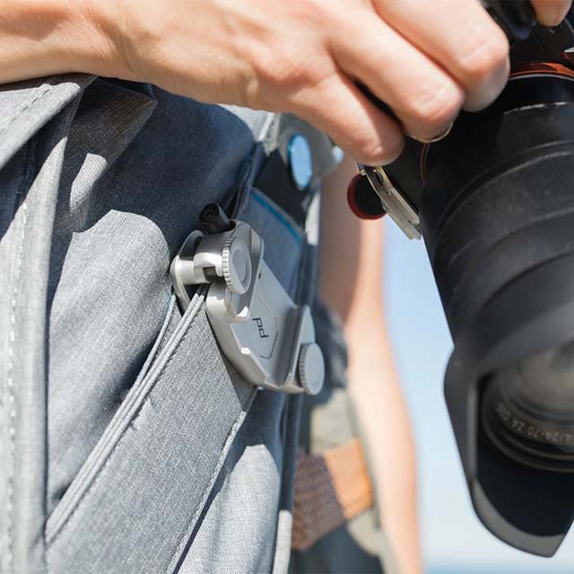 Peak Design Capture V3 Camera Clip Sølv