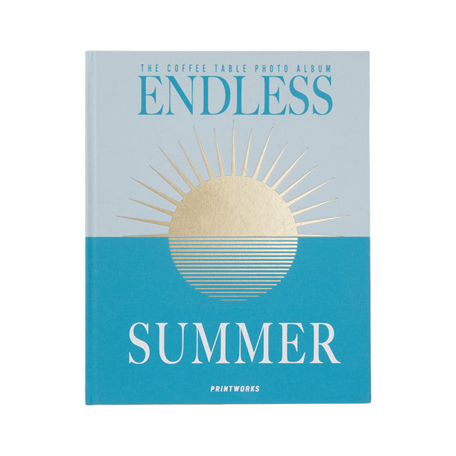 Printworks Coffee Table Fotoalbum Endless Summer Turkis