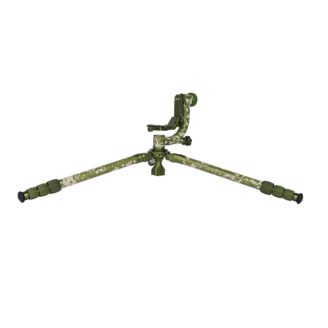 Sirui CT-3204 Kulfiberstativ + CH20 Gimbal Hoved Camoflage