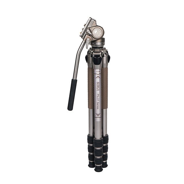 Sirui Pilot Series Alu Tripod GT04 + GT5 Videohoved