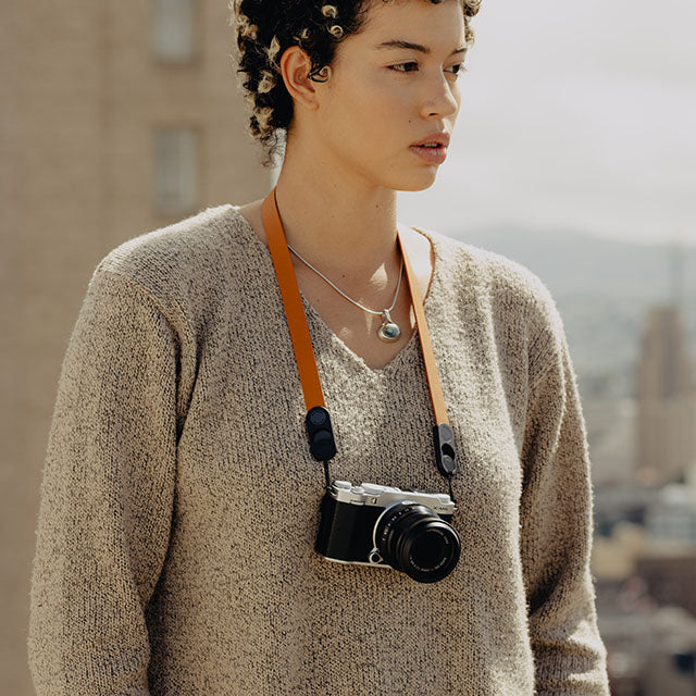 Peak Design Form Leather Nakkerem Amber